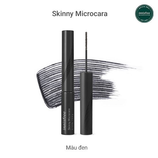 [Mã COSIF05 giảm 10% đơn 400K] Mascara chải mi siêu mảnh innisfree Skinny Microcara 3.5g