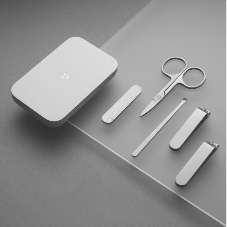 Bộ cắt móng inox 5 món Xiaomi Mijia - Bộ dụng cụ làm móng Xiaomi Mijia  - MiHouse