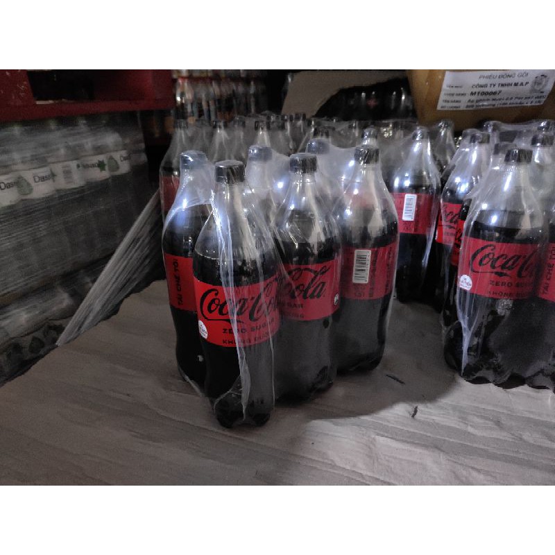 Coca cola zero lốc 6 1.5l