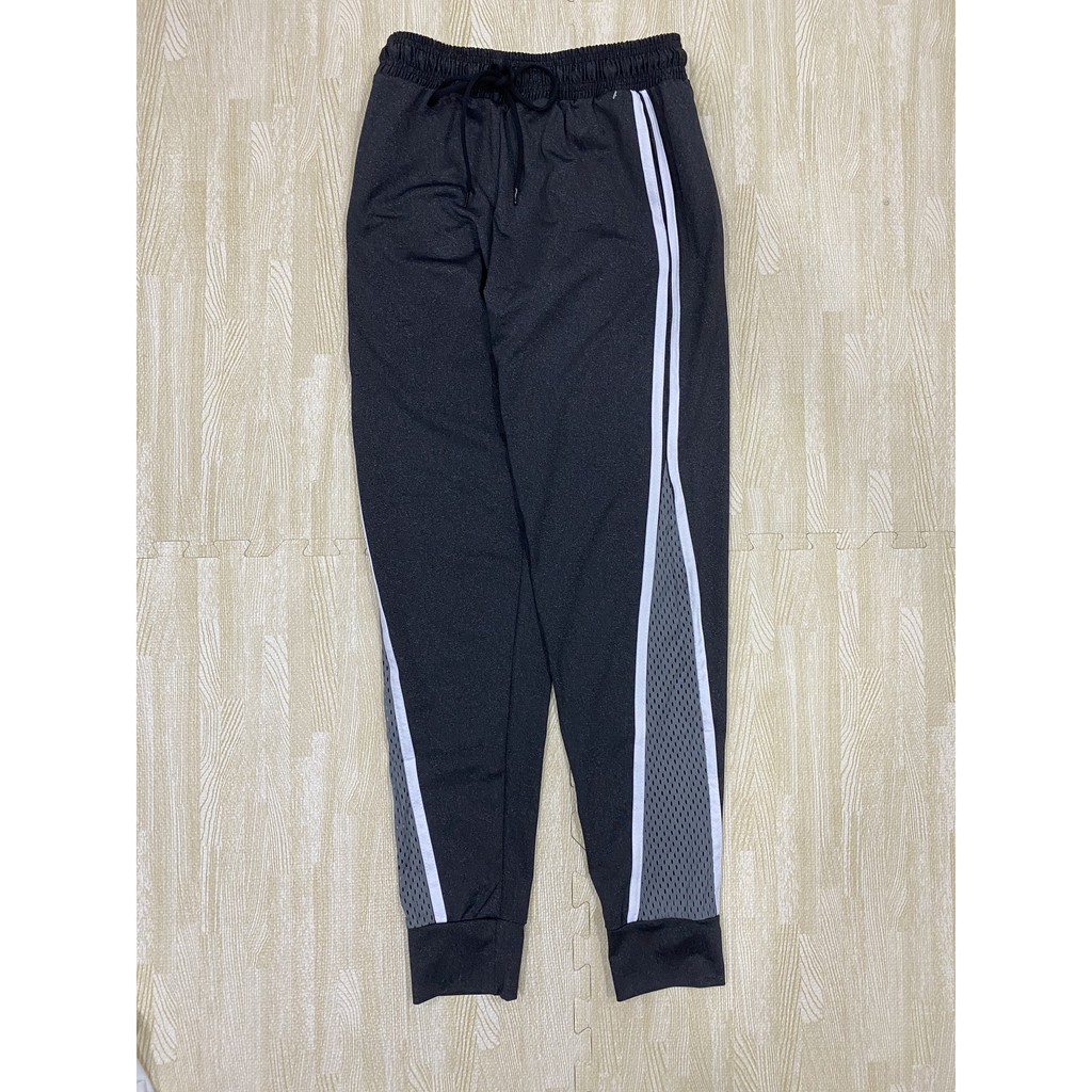 Quần Jogger nữ, quần tập gym, quần thể thao, phối lưới bo ống cực đẹp rẻ