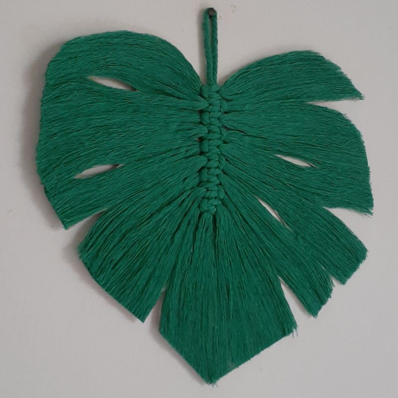 Macrame Monstera Leaf | BigBuy360 - bigbuy360.vn
