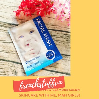 [HOREC] Mặt nạ BABY SKIN xanh dương.