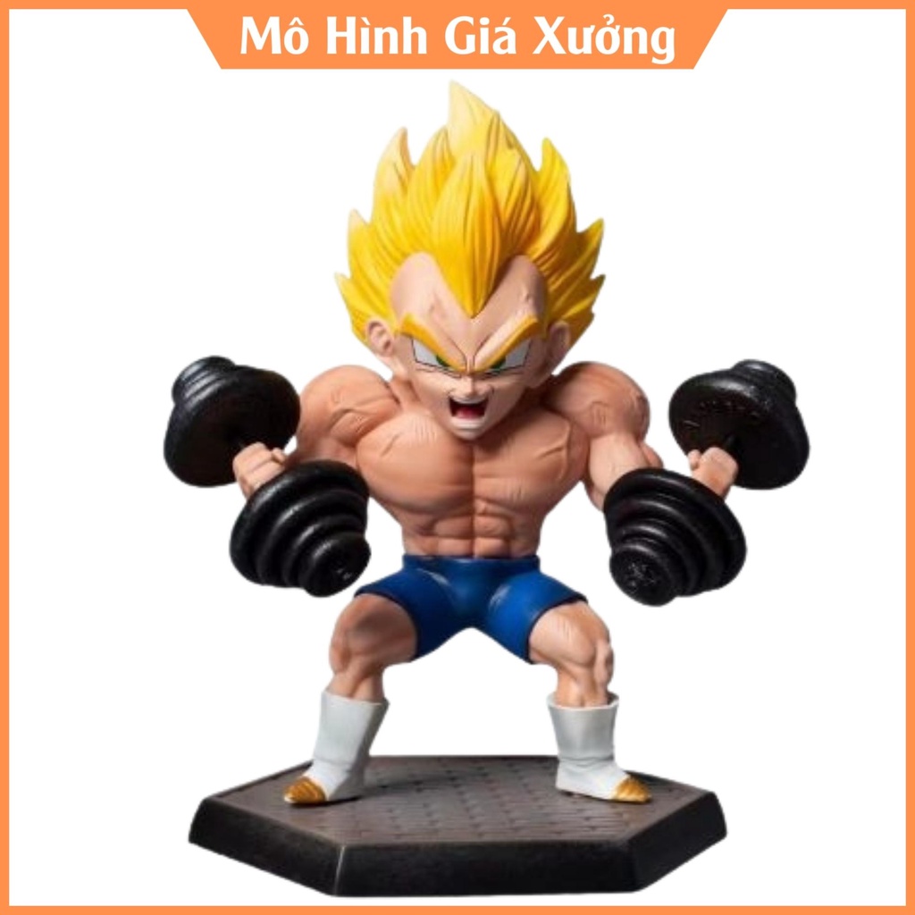 Mô hình Dragon Balli - Vegata tập tạ Cực Ngầu - Cao 17cm - Nặng 400Gram - figure 7 Viên Ngọc Rồng - Mô Hình Giá Xưởng