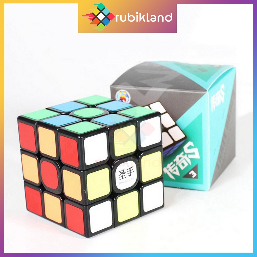 Rubik 3x3 ShengShou Legend S Khối Lập Phương Đồ Chơi Rubic 3 Tầng Viền Đen