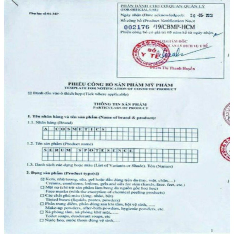 Combo Kem Face Pháp Và Serum Spot Esence Acosmetics Mẫu Mới 2020 | BigBuy360 - bigbuy360.vn