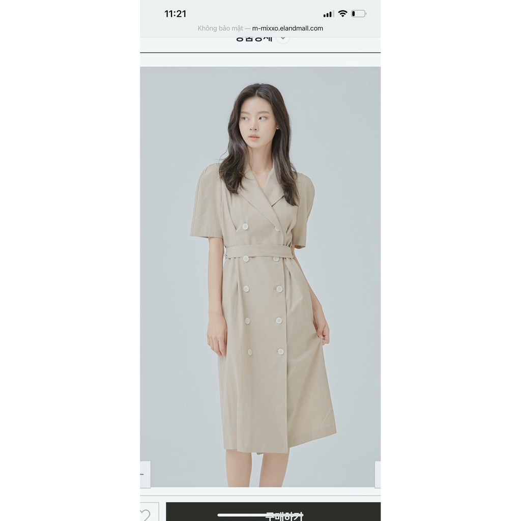 ĐẦM CỔ VEST MIX.XO KAMI | BigBuy360 - bigbuy360.vn