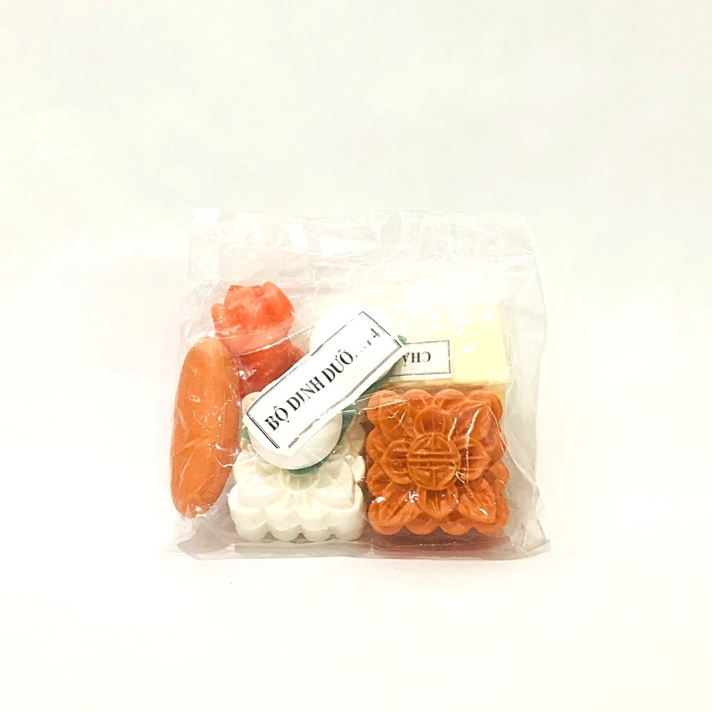 Bộ đồ chơi dinh dưỡng 4 đồ chơi mầm non thông tư 02