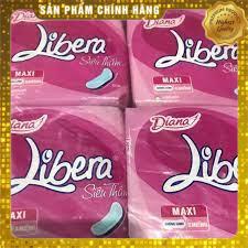Bịch 6 Gói Băng Vệ Sinh Libera Maxi Không Cánh 8 miếng