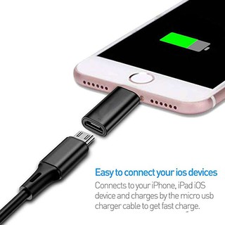Dây cáp chuyển đổi cổng lightning sang Micro USB và Lighting cho iPhone