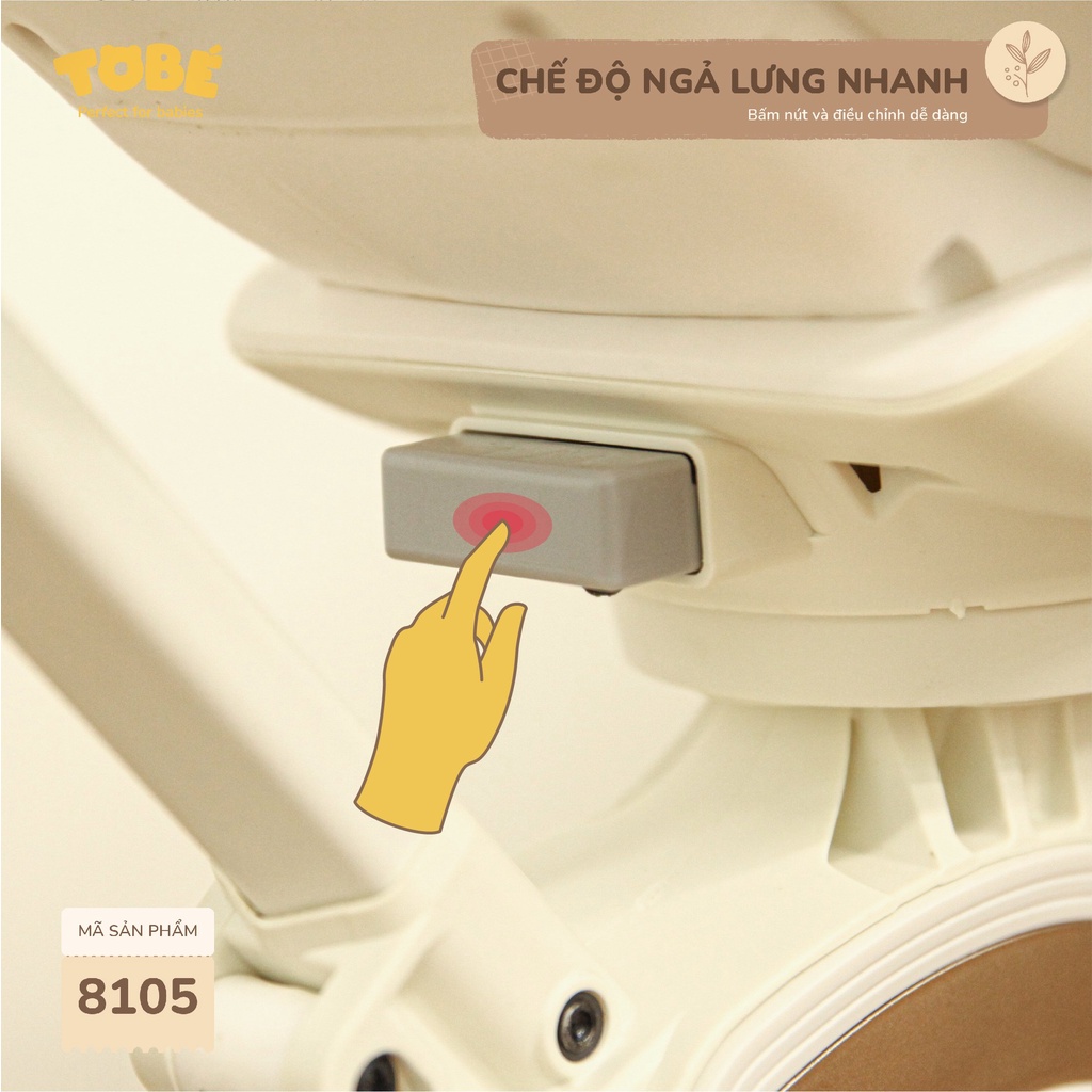 Xe đẩy gập gọn Rico Tobé