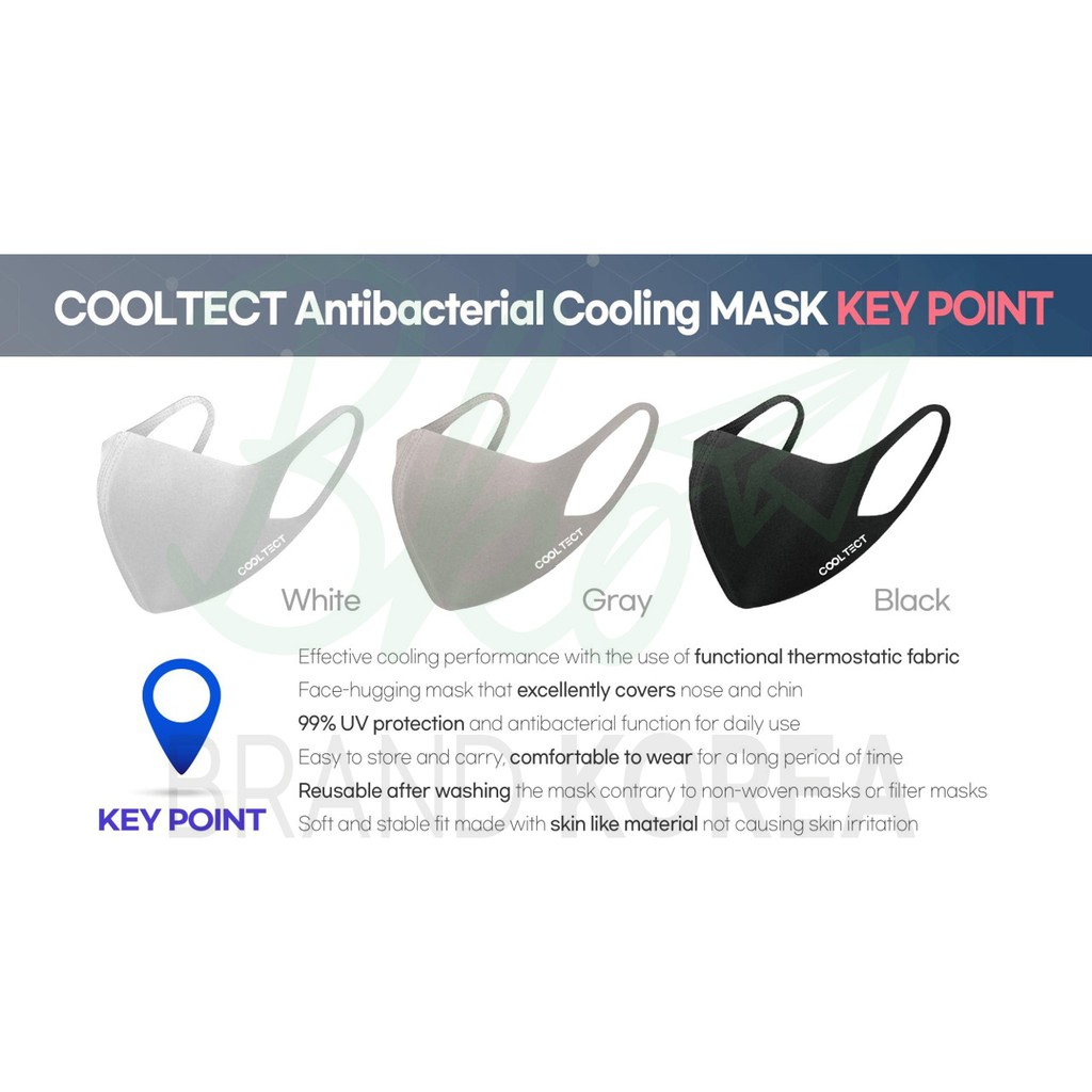 Khẩu Trang Vải Kháng Khuẩn COOL TECT