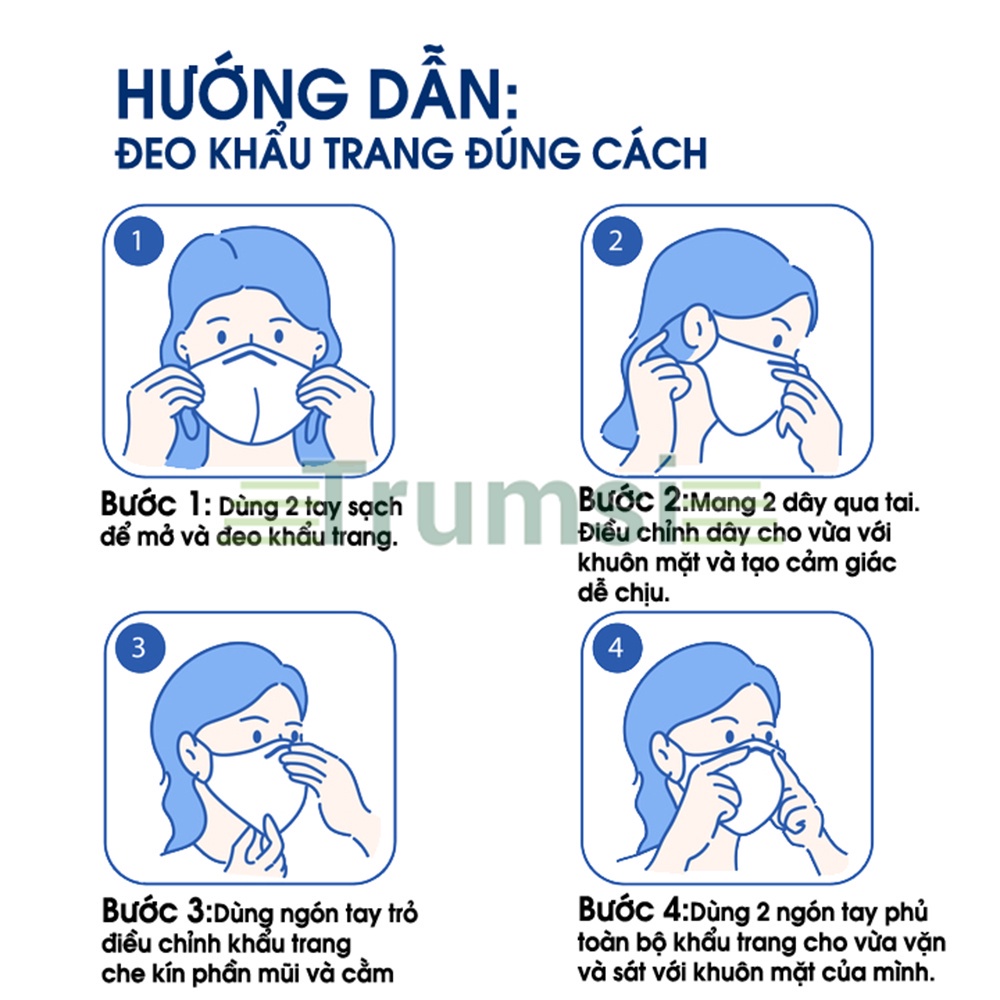 Khẩu trang y tế cho em bé 4D 3 lớp Nam Anh Famapro kháng khuẩn chống bụi cao cấp an toàn. Hộp 10 cái mẫu ngẫu nhiên