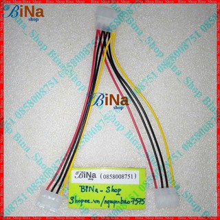 Cáp chia nguồn Molex 4pin từ 1 ra 2