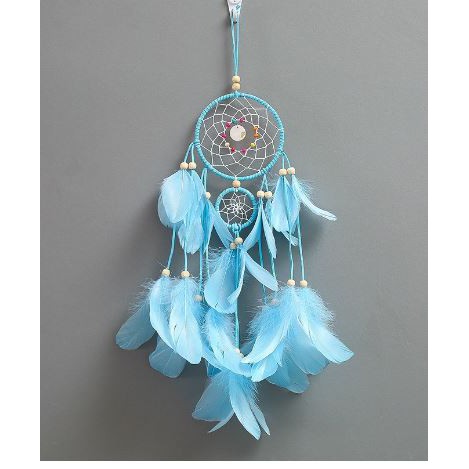 Dreamcatcher thành phẩm treo may mắn dài 55cm nhiều màu