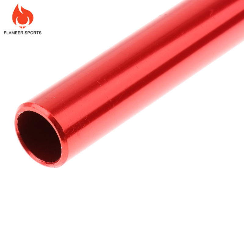 Flameer Sports Alloy Mountain Bike Cycling Fixed Gear Riser Handlebars 25.4mm 52cm Red