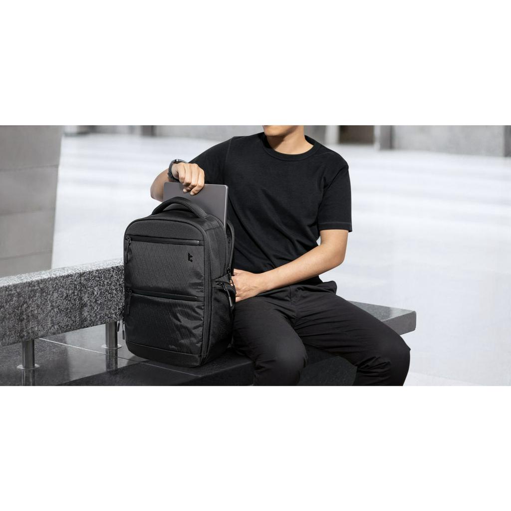 Balo chính hãng Tomtoc X-PAC TechPack Black dành cho Ultrabook 13″-16″ - H73