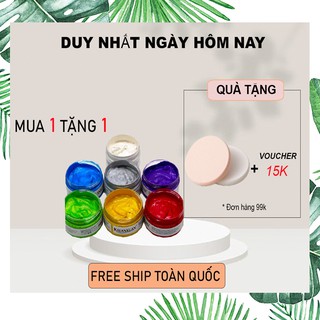 [HOT] Sáp vuốt đổi màu tạm thời, gel vuốt tóc đổi màu tạm thời KALANXUAN