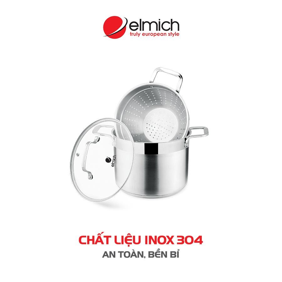 NỒI HẤP INOX 304 ELMICH 22CM EL3360