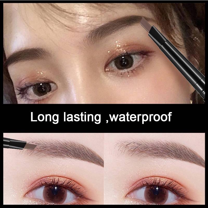 Bút kẻ lông mày hai đầu mềm mịn lâu trôi 24 giờ