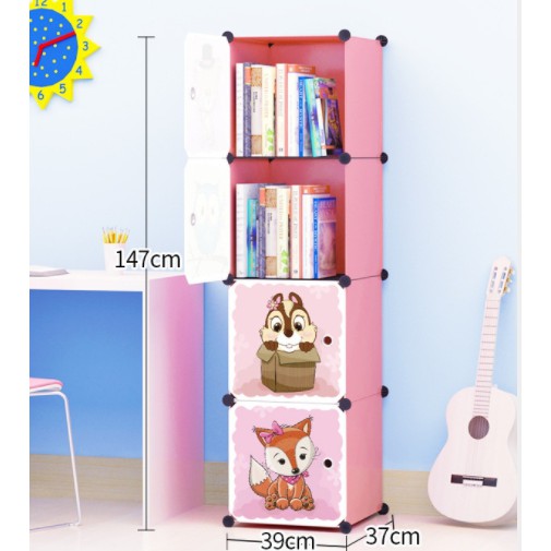 TỦ HÌNH THÚ 4 NGĂN