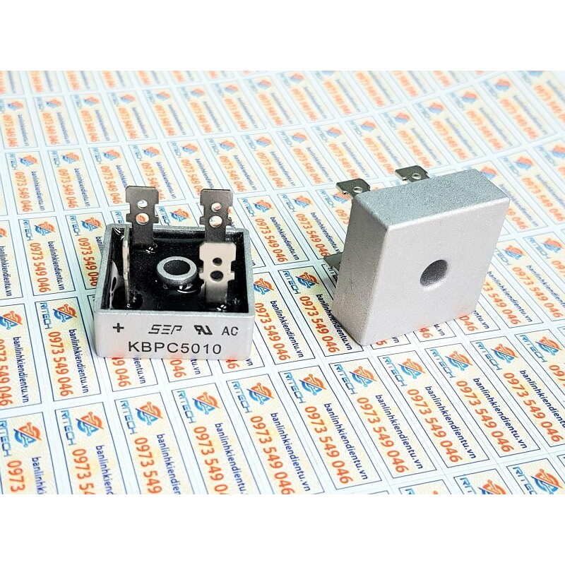 [Combo 2 chiếc] KBPC5010 Diode cầu 50A/1000V