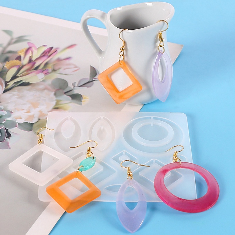 Khuôn Silicone Làm Mặt Trang Sức Thủ Công Diy