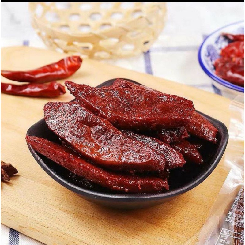 Bò cay Tứ Xuyên - bò ướt tẩm vị siêu ngon hộp 30 gói -hongkong shop | BigBuy360 - bigbuy360.vn