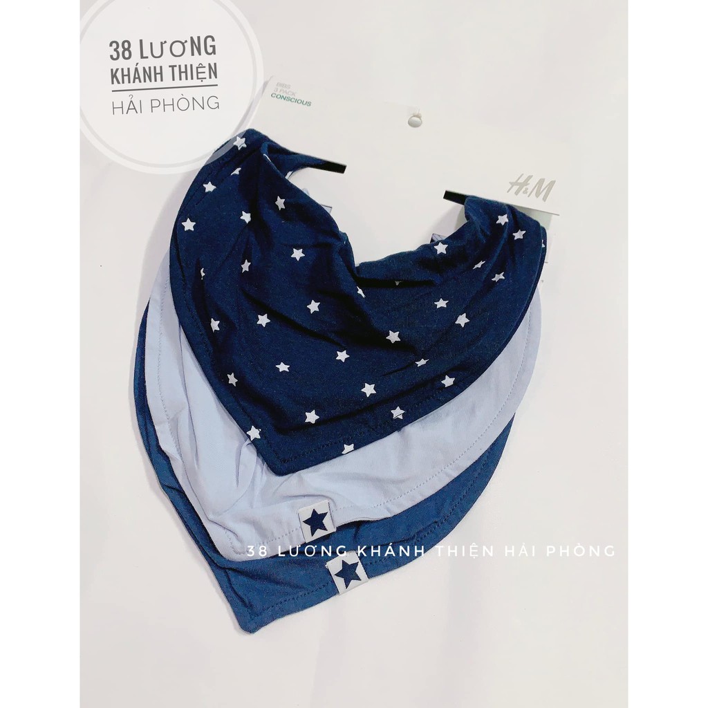 Tách set 3 yếm xanh HM H&M_hàng chính hãng authentic