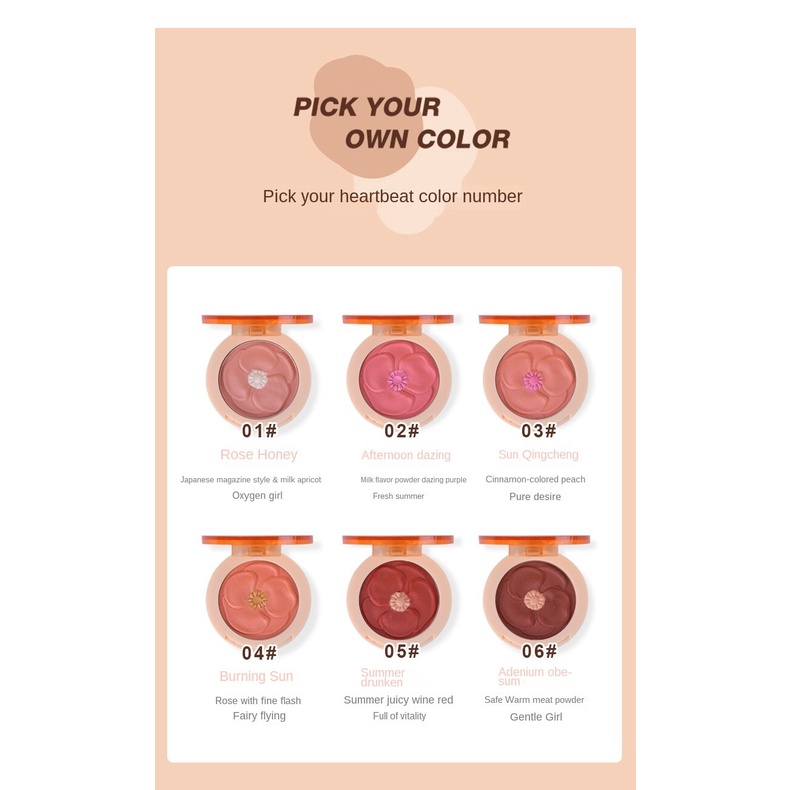 Phấn má hồng MAFFICK tông nude tự nhiên lâu trôi | BigBuy360 - bigbuy360.vn