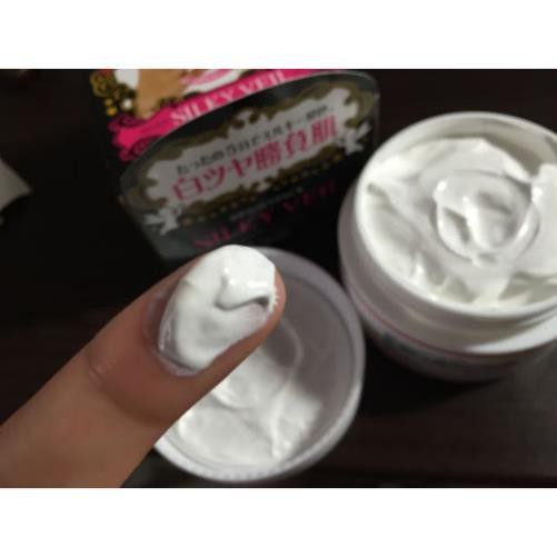 Kem Làm Trắng Toàn Thân Silky Veil Hàng Nhật Nội Địa Cream Trắng Da Tức Thì Silky Veil