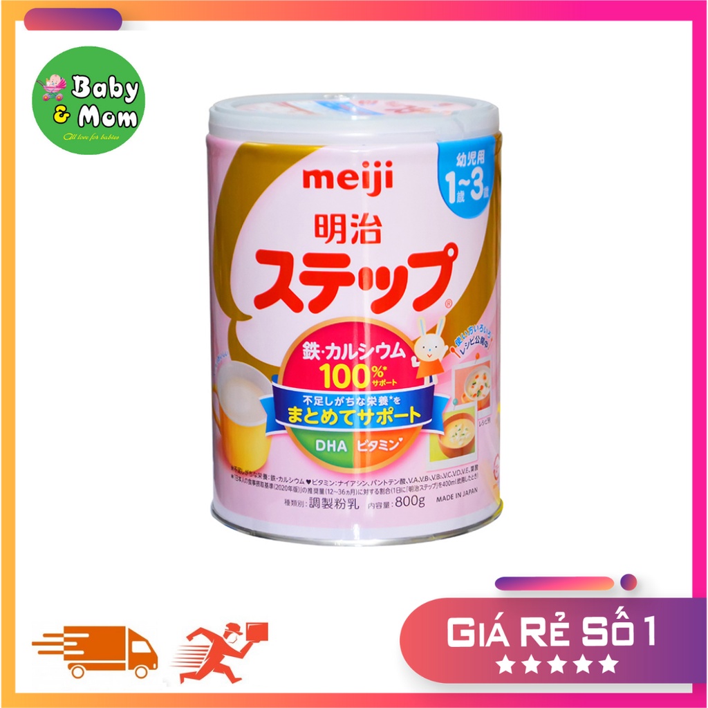 Sữa Meiji 9 mẫu mới nội địa Nhật Bản 800gram
