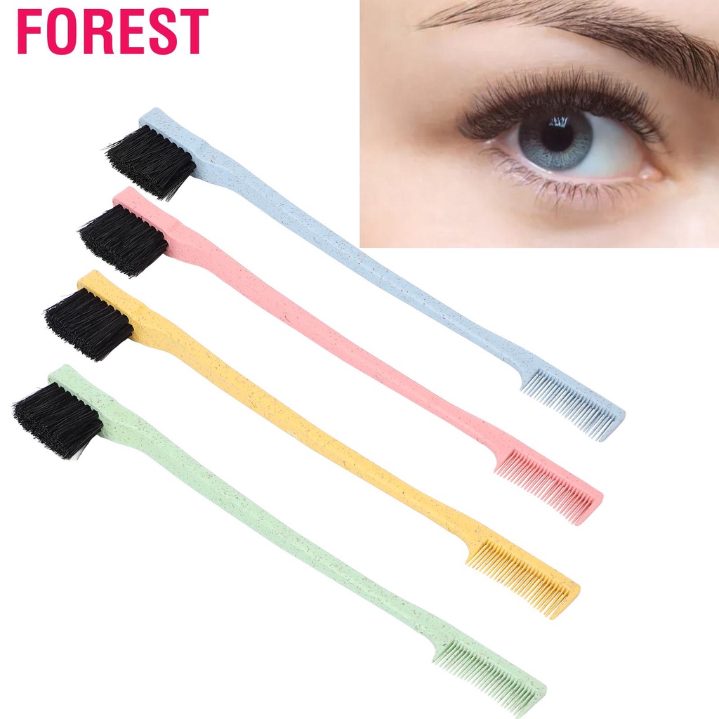 Forest Eyebrow Brush  Ergonomic Design Beauty Tools Eyelash for Salon Hairdressing Shop Home #4