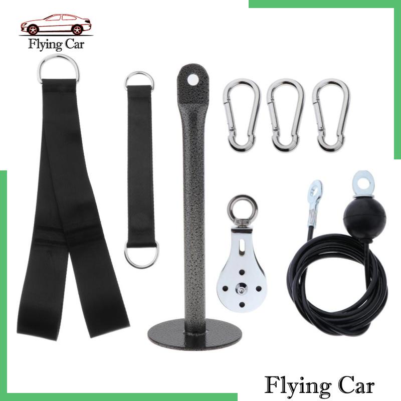 [giá giới hạn] Pulley Cable LAT System DIY Loading Pin, Hanging Strap, Pulley Triceps Strap Set