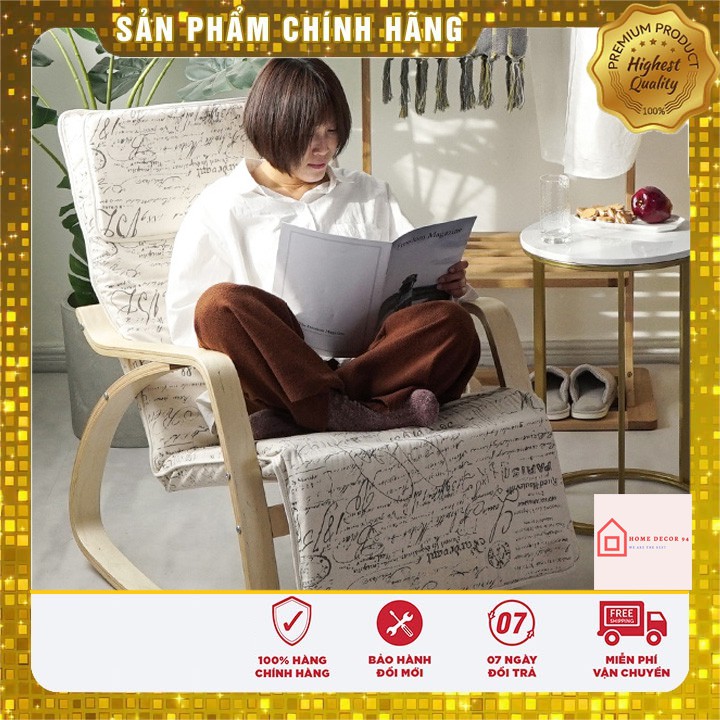 GHẾ POANG BẬP BÊNH TỰA LƯNG THƯ GIÃN RUNG LẮC, GHẾ LƯỜI ĐỌC SÁCH UỐNG TRÀ CAFE KHUNG M006-1 | BigBuy360 - bigbuy360.vn