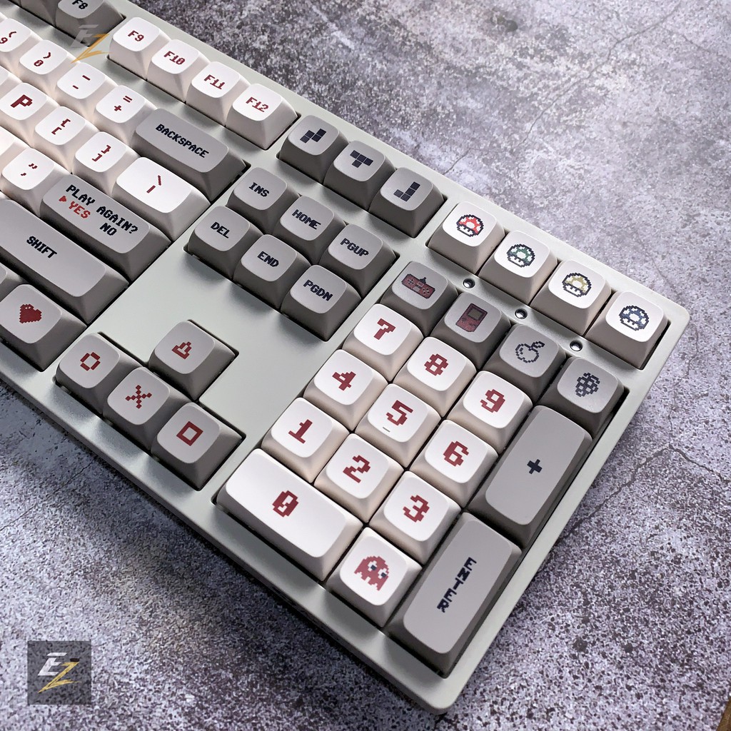 Keycap XDA RETRO GAMEBOY Thick PBT Dyesub 146 Phím | Gearbros