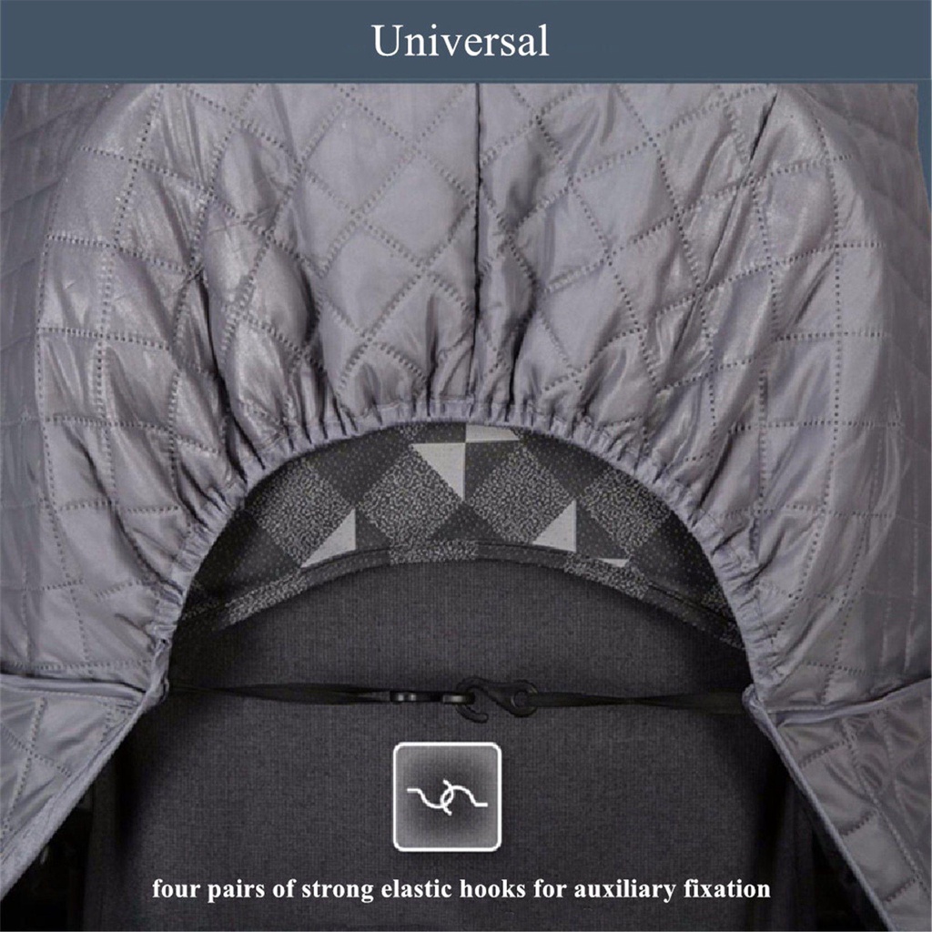 LAYOR1 Vỏ Bọc Xe Đẩy Em Bé Chất Liệu Dày Dặn Chống Mưa / Bụi Bẩn Tiện Dụng