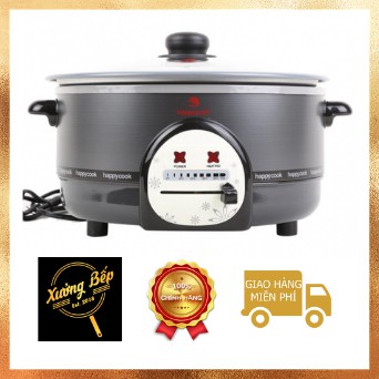 Nồi Lẩu Điện Đa Năng Happy Cook HCHP-300A - Hàng chính hãng