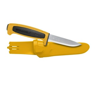 Dao gấp Dã Ngoại Morakniv® BASIC 546 Thép Không Gỉ Màu Vàng