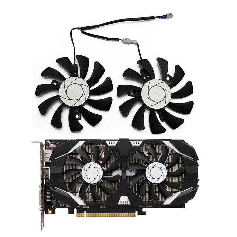 1 Quạt Tản Nhiệt Kép Ha8010H12F-Z 75mm 2pin Gtx1050Ti Gpu Cho Msi Geforce Gtx 1050ti Gtx-1050-Ti-4Gt-Oc | WebRaoVat - webraovat.net.vn