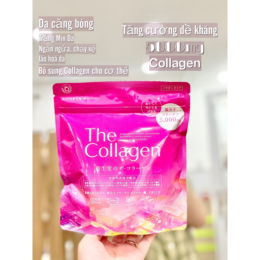 The Collagen Shiseido hỗ trợ làm đẹp da 126g (DẠNG BỘT) NỘI ĐỊA NHẬT