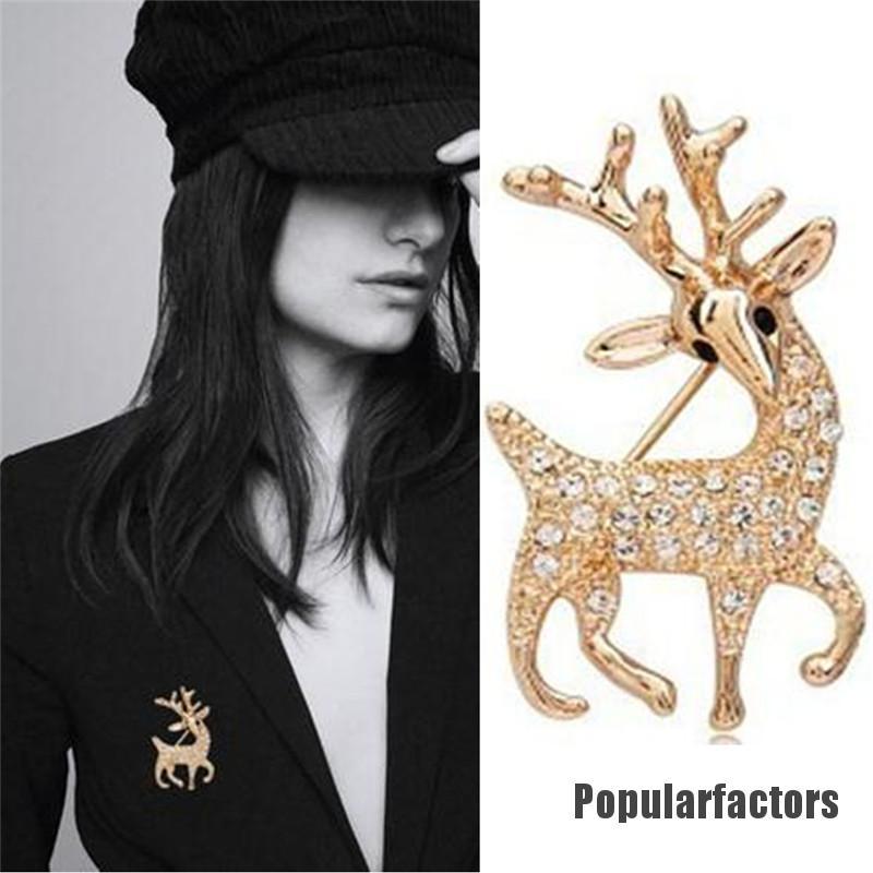 Ghim Cài Áo Hình Viên Kim Cương Nhân Tạo Thời Trang