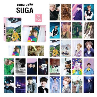 LOMO CARD BTS Trọn Bộ 3 Mẫu Lomo Card SUGA BTS BAND