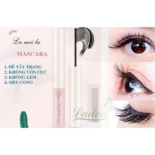 Mascara Lameila làm dày và dài mi tự nhiên chống nước chống mồ hôi lâu trôi thích hợp cho người mới bắt đầu