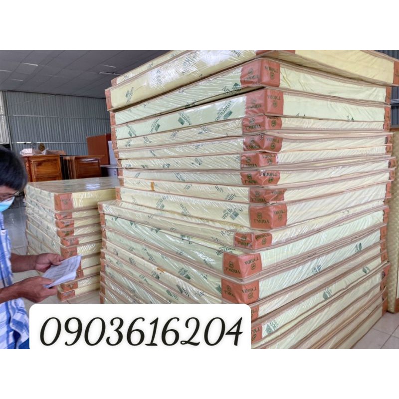 Nệm cao su non 10 phân. mua nệm tặng drap cùng loại. ship hỏa tốc trong vòng 2 giờ