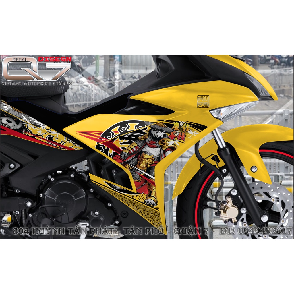 TEM RỜI EXCITER 150 PANDA