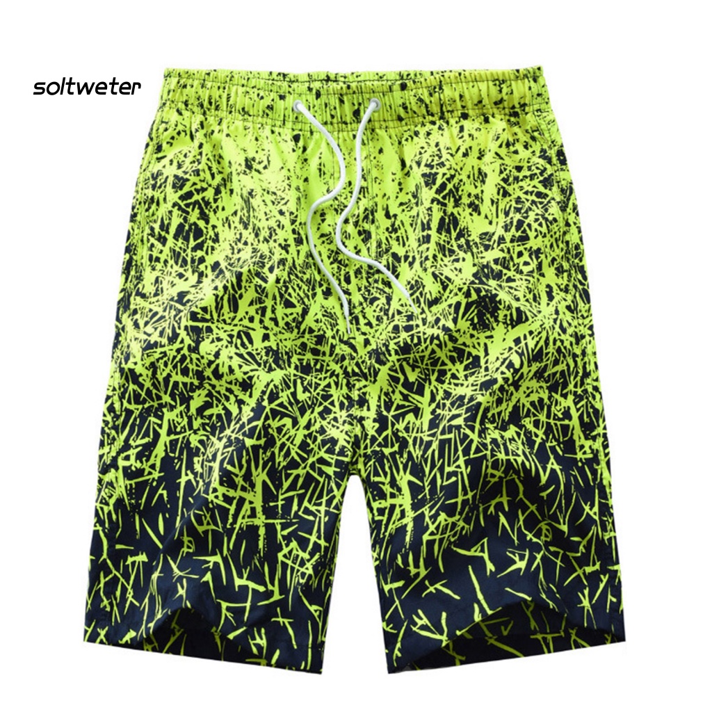 Quần Bơi Ngắn Nhanh Khô Thời Trang Cho Nam