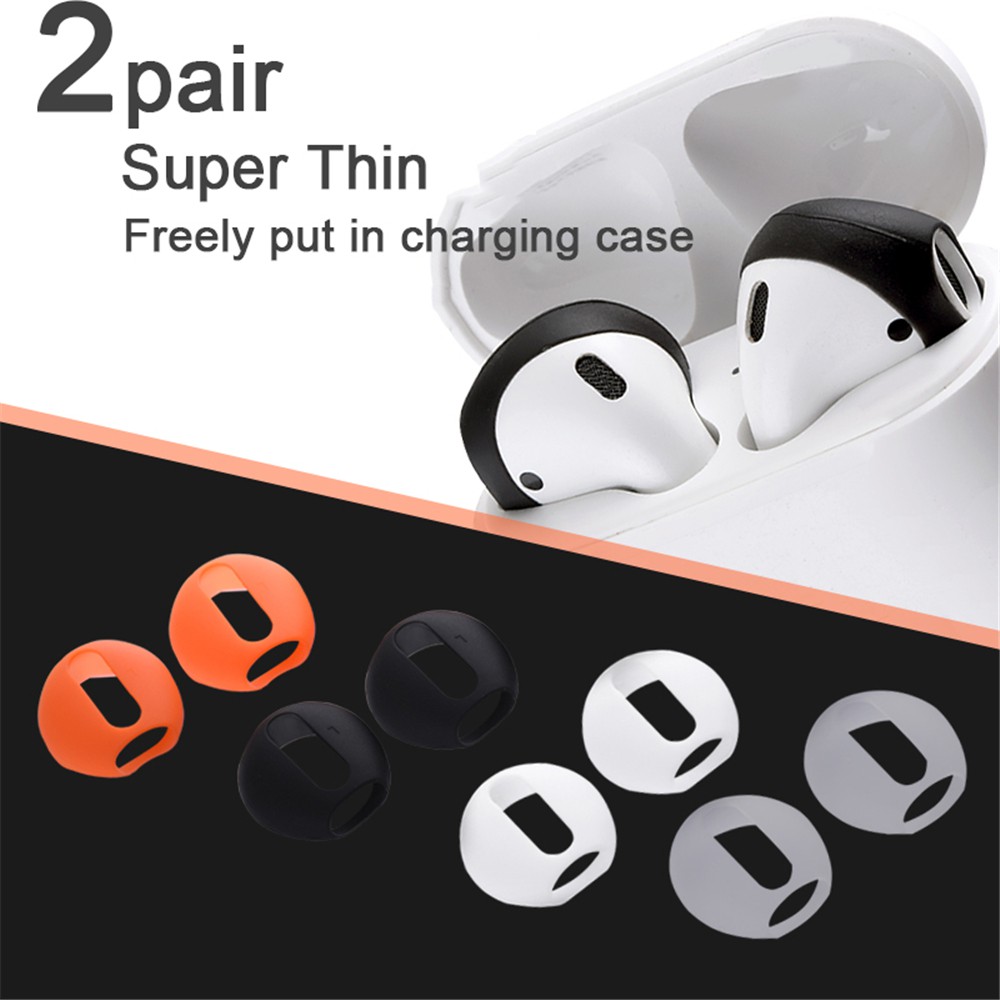 Ultra Vỏ Bảo Vệ Hộp Sạc Tai Nghe AirPods Apple Bluetooth Không Dây Bằng Silicon Siêu Mỏng