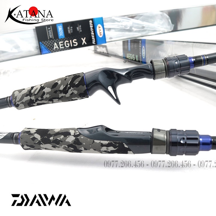 Cần Câu Lure DAIWA AEGIS X - Máy Đứng. Máy Ngang