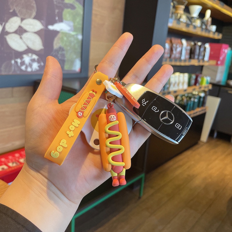 Móc Khóa Hình Đồ Ăn Xinh Xắn Đáng Yêu