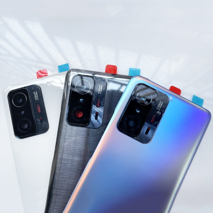 Nắp Lưng Điện Thoại Bằng Kính Thay Thế Chuyên Dụng Cho Xiaomi 11T 5G / 11T Pro 5G